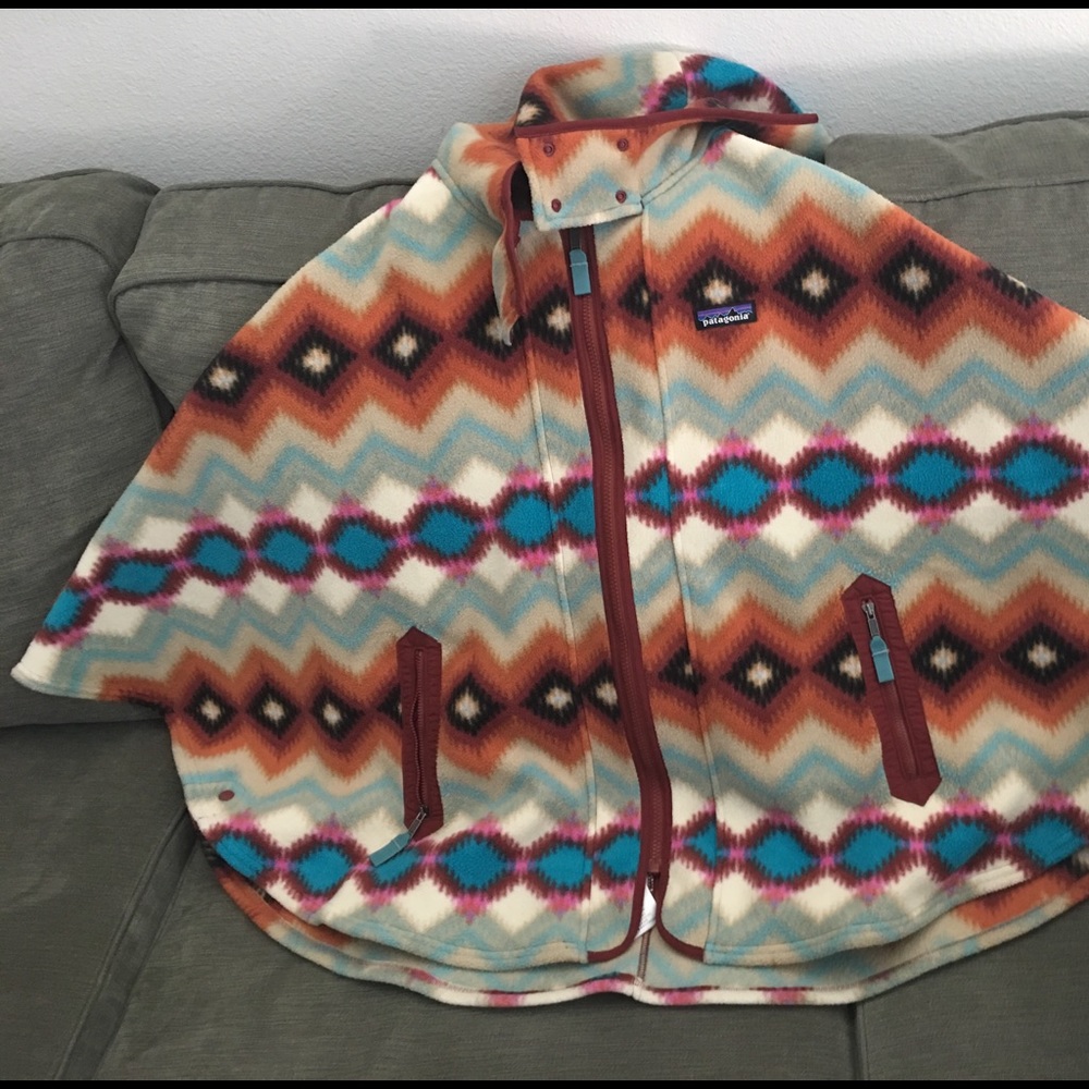 Patagonia Synchilla Fleece Poncho